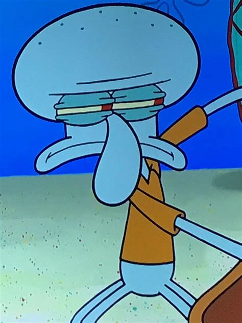 Squidward was created and designed by marine biologist and animator Stephen Hillenburg. . Squidward meme face